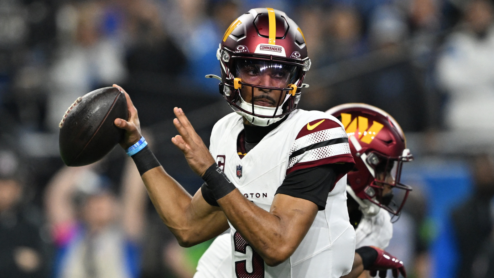 Jayden Daniels' Brief Appearance Highlights Commanders' Offensive Line Concerns