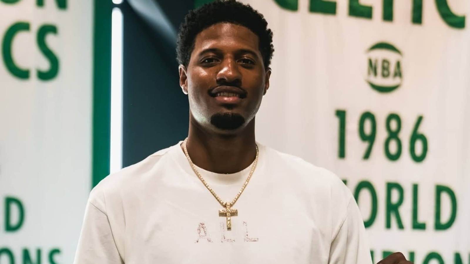 Paul George’s First Look With His Boston Celtics Jersey After ...
