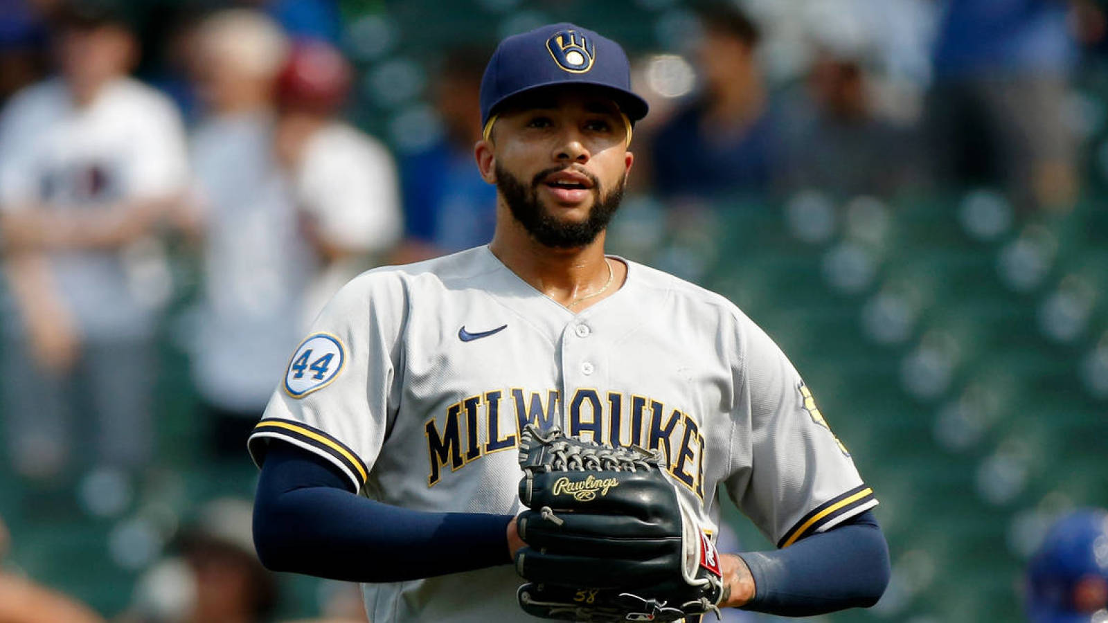 Brewers' Devin Williams lost for playoffs after punching wall
