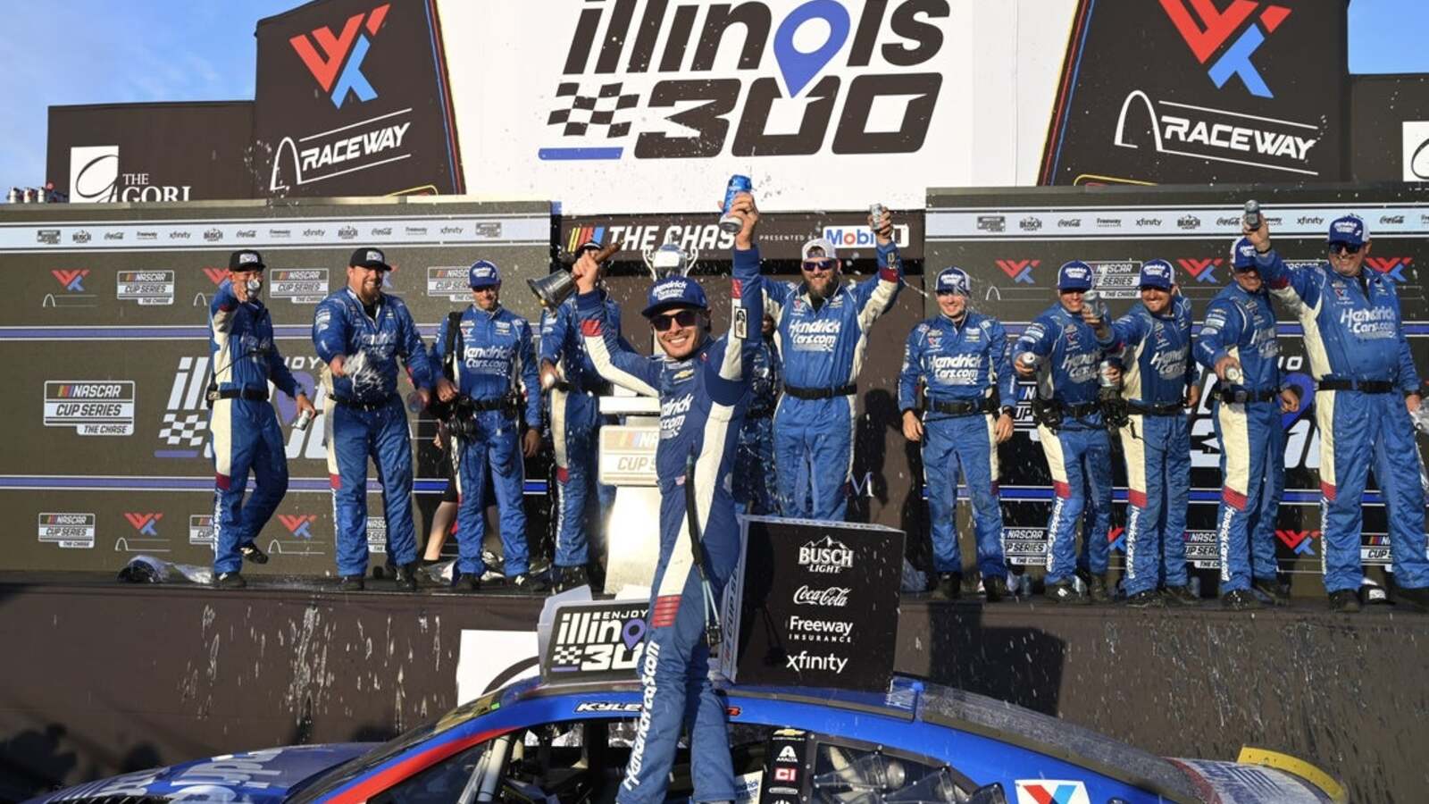 Kyle Larson Claims Victory at Enjoy Illinois 300, Ending 51-Race Winless Streak