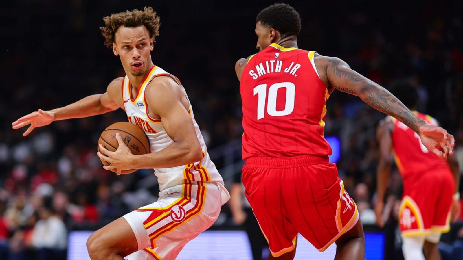 Kevin Durant leads balanced attack as Rockets take down Hawks | Yardbarker
