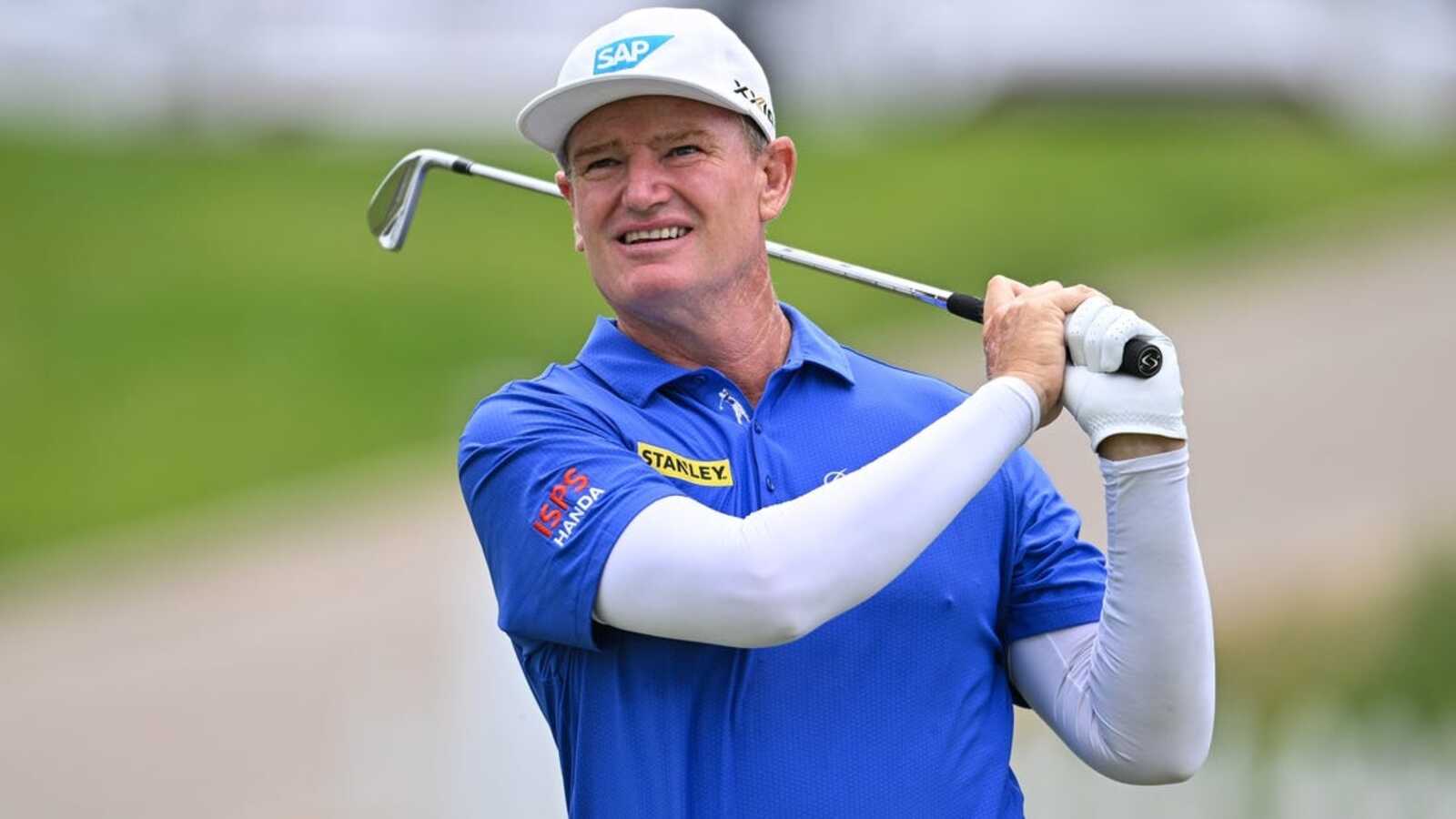 Ernie Els, Steve Stricker share lead in Madison