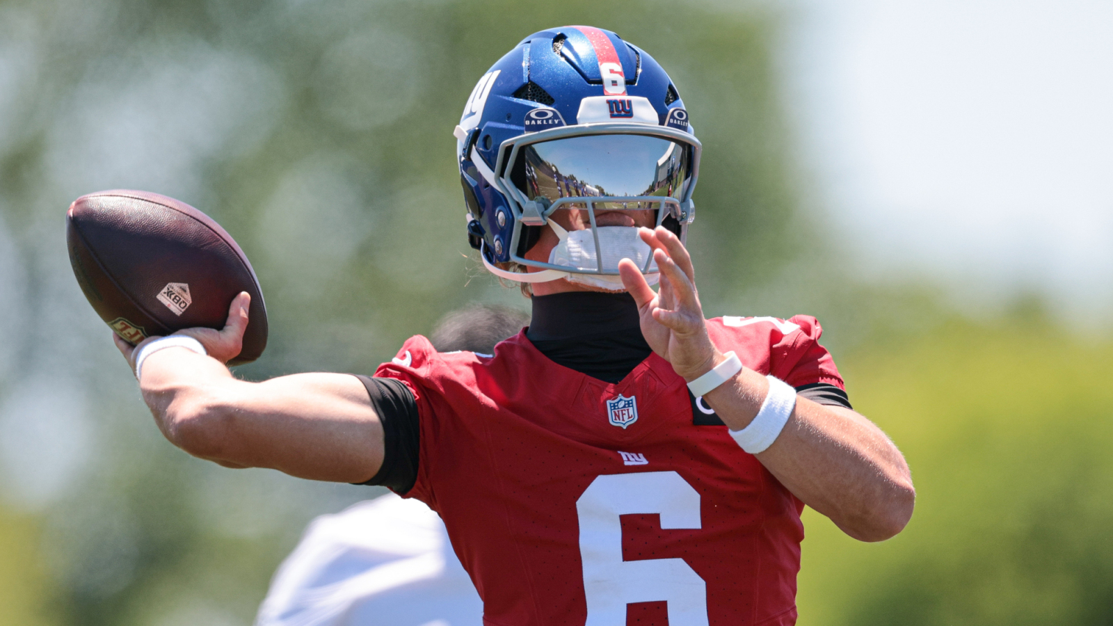 Giants Offensive Coordinator Addresses Jaxson Dart After Challenging Practice