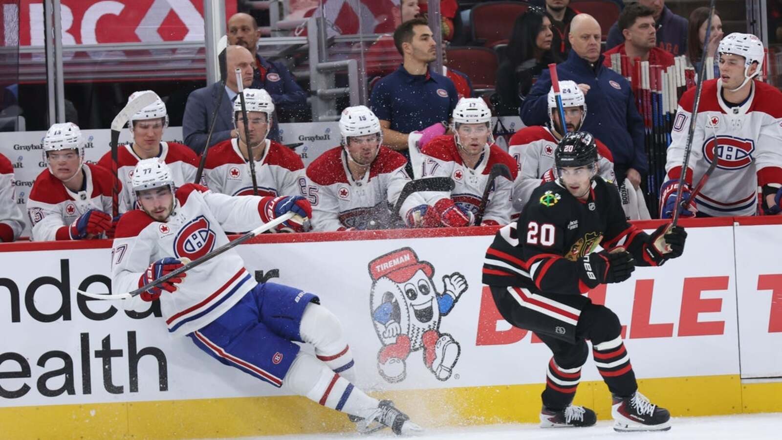 Jake Evans tallies twice, adds assist as Canadiens topple Blackhawks