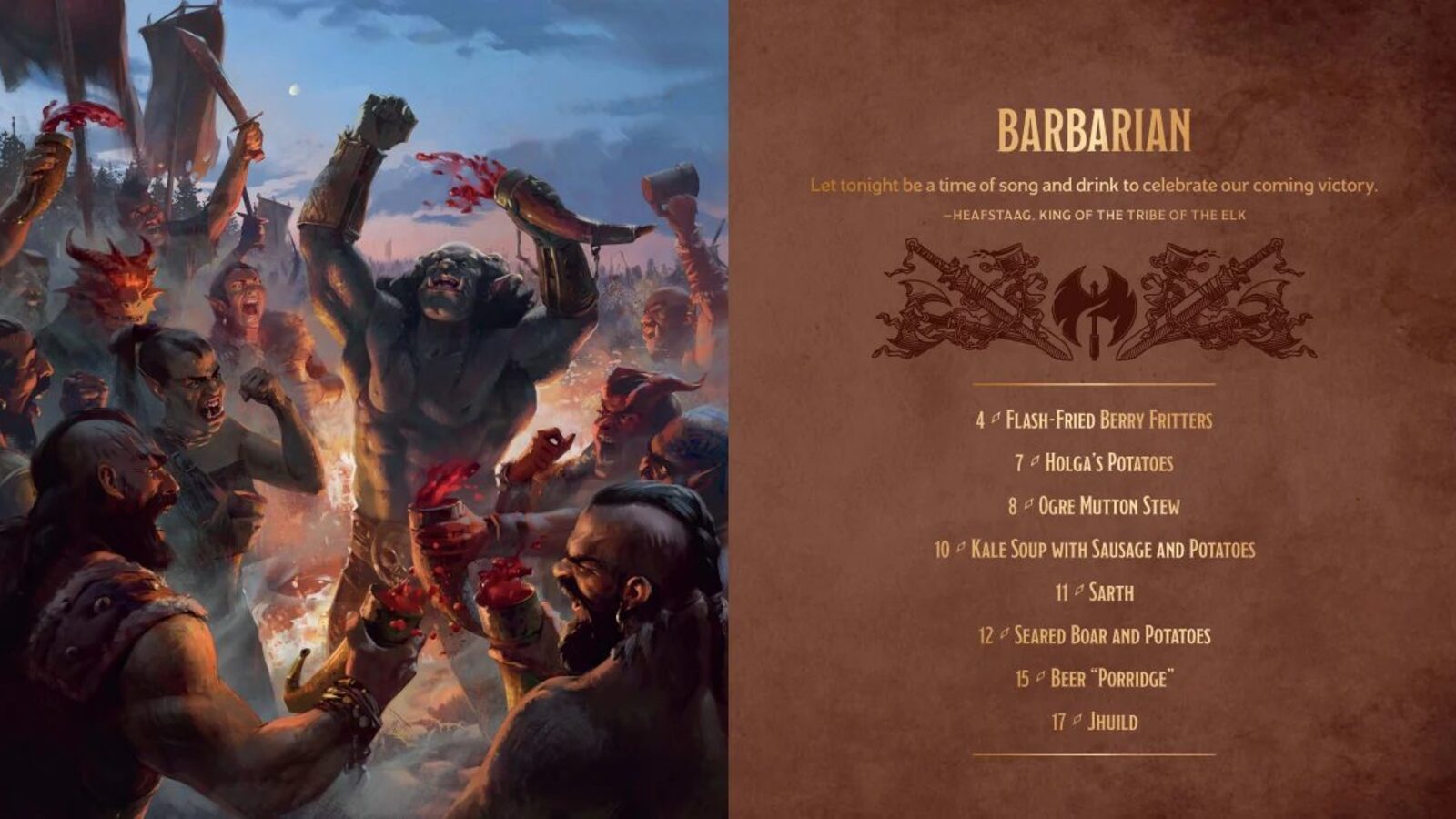Dine at a Barbarian's Table with 'Heroes' Feast: Legends of the Table' (exclusive look)