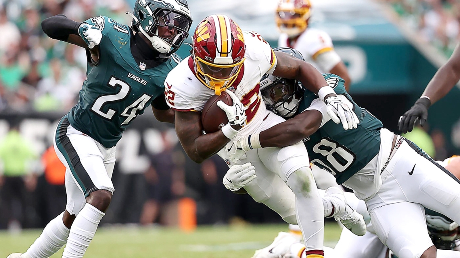 Commanders to Exclude Leading Rusher Jacory Croskey-Merritt Against 49ers