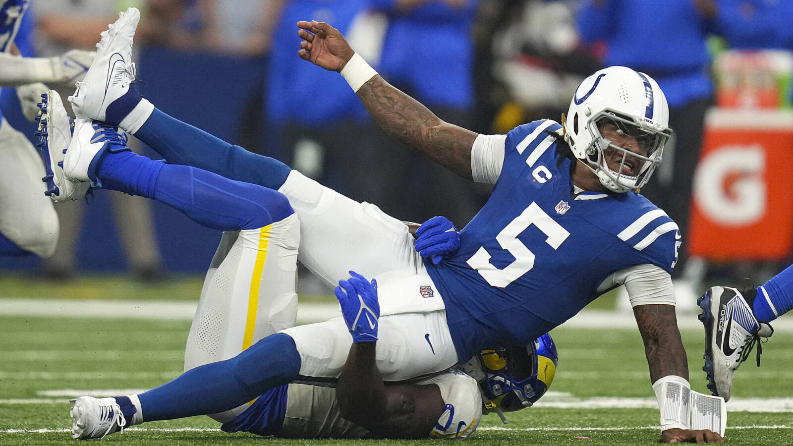 Anthony Richardson, Colts QB, has no plans to alter his playing style ...