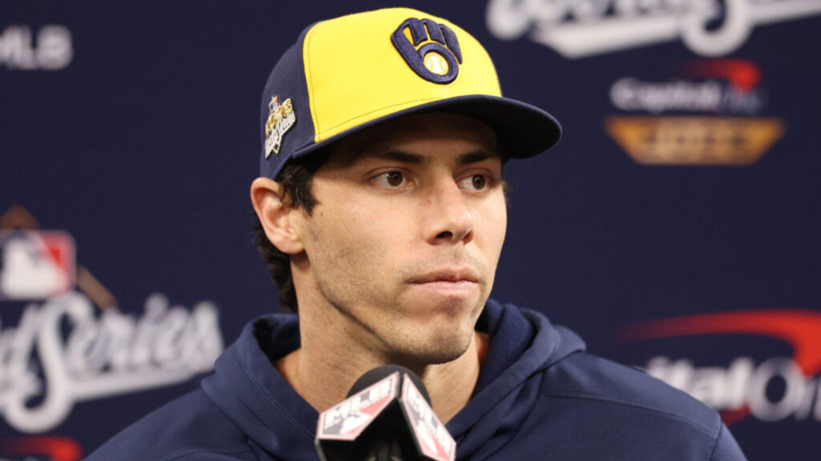 Brewers’ Christian Yelich Goes Viral for Gesture After World Series