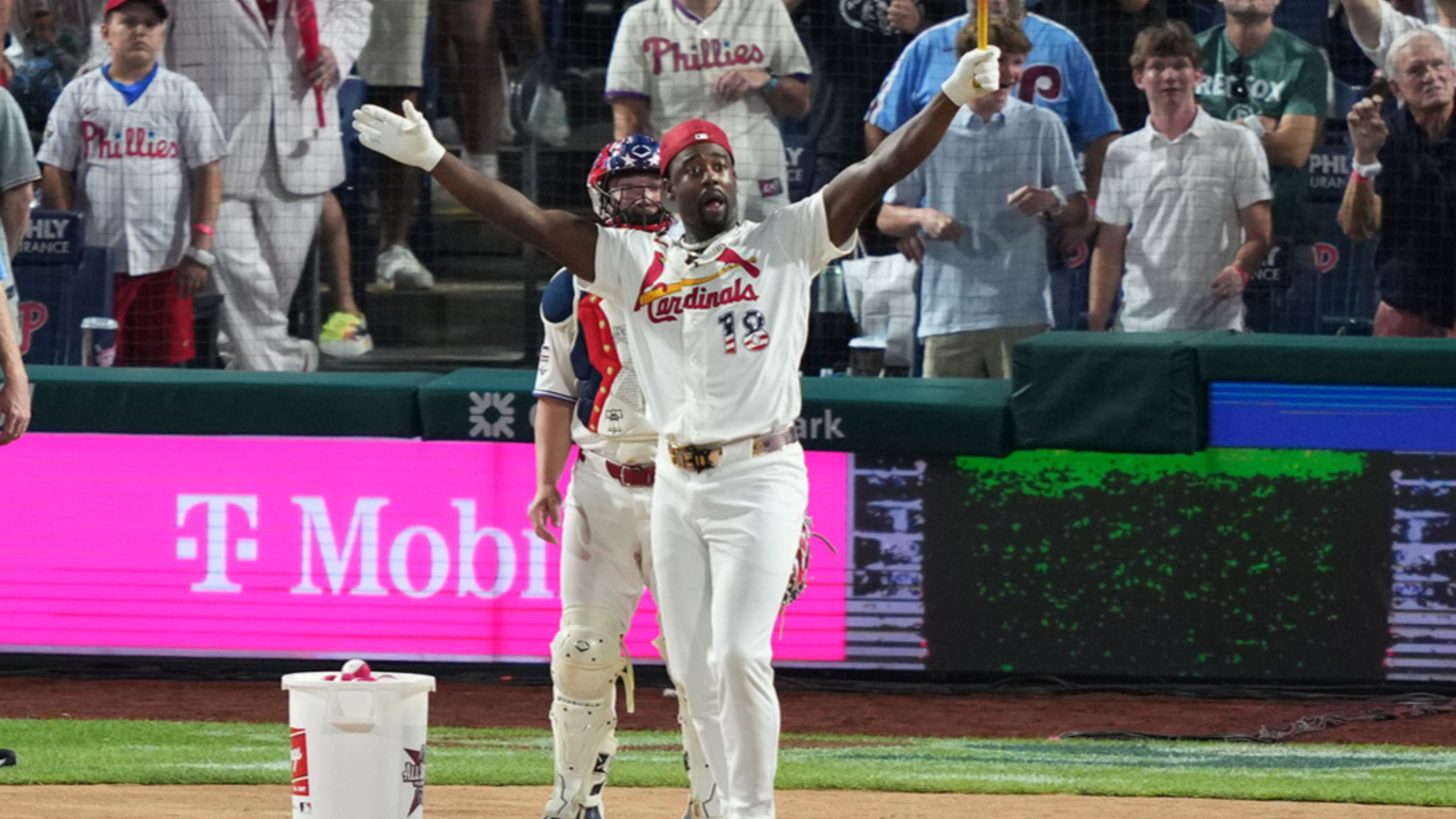 Jordan Walker outswings Kyle Schwarber in 2026 Home Run Derby