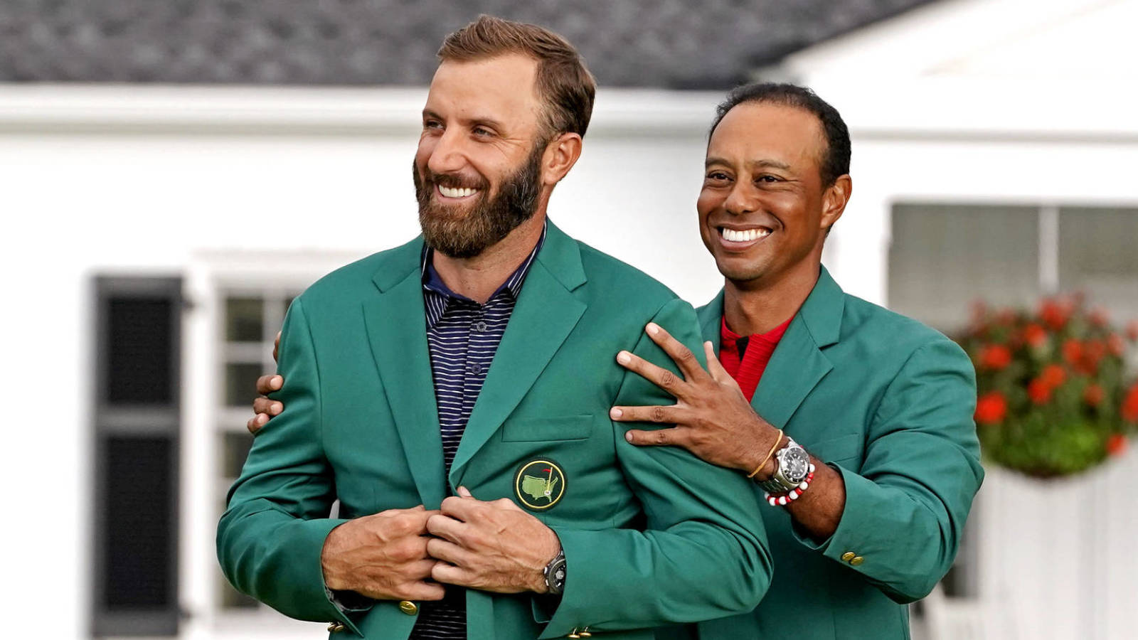 Dustin Johnson gets emotional after 