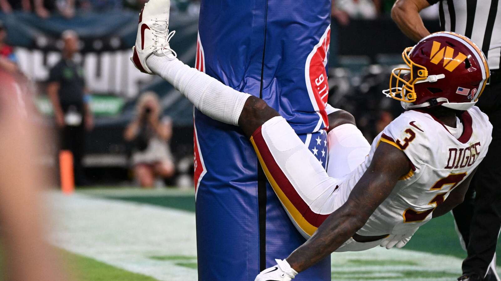 Stefon Diggs' Celebration Penalty Costs Commanders Against Eagles