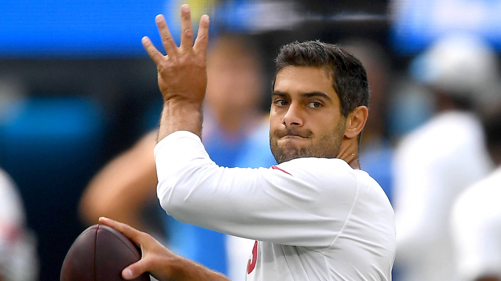 Jimmy Garoppolo 'not too worried about' 49ers QB competition Verve times