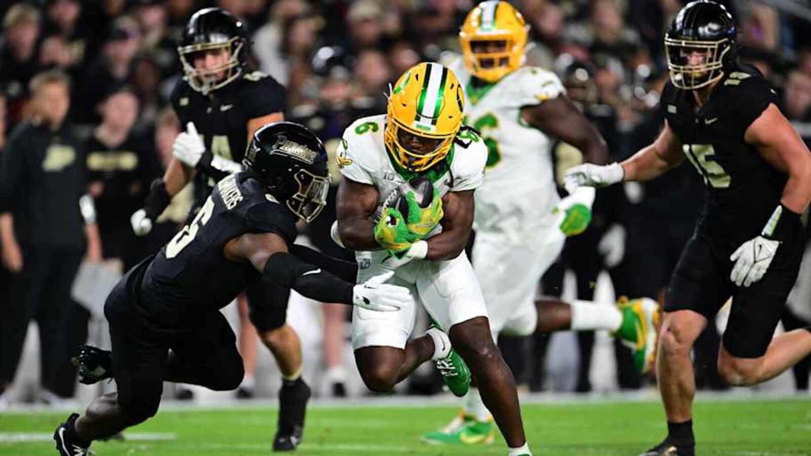 LIVE Score Updates Oregon Ducks, Purdue Boilermakers Noah Whittington