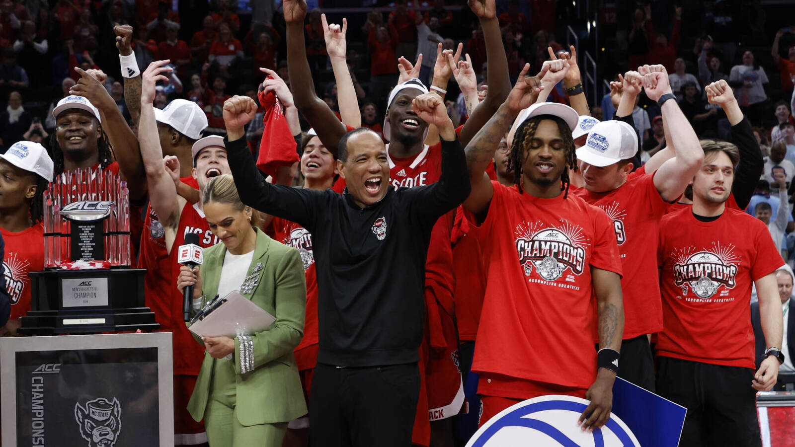 NC State upsets North Carolina to win ACC title, capping off miraculous