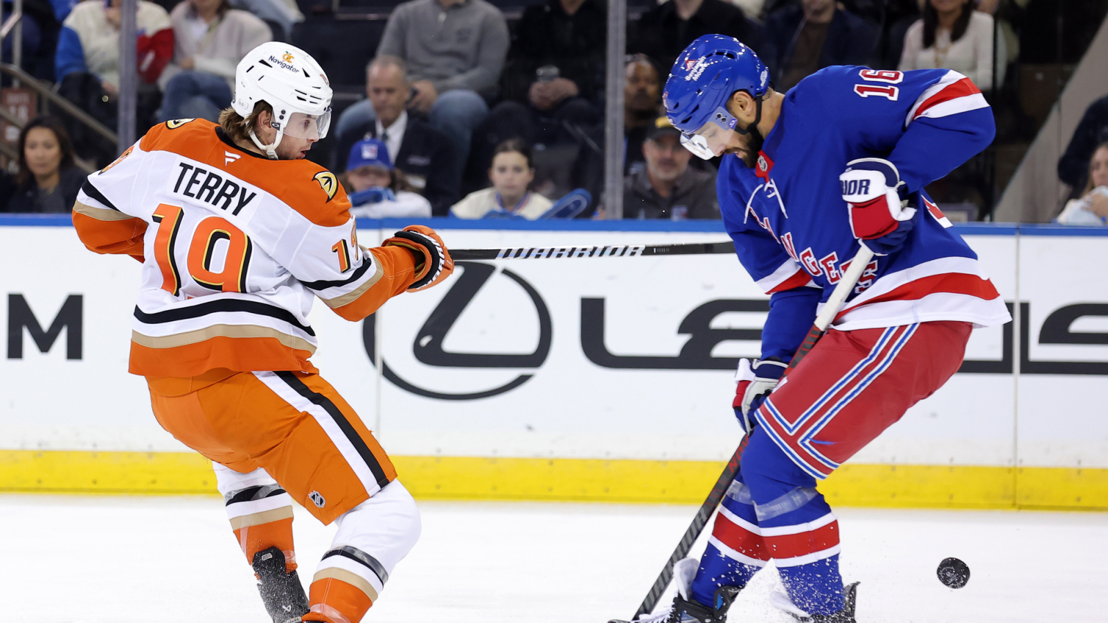 New York Rangers Forward Vincent Trocheck in Deep Waters for