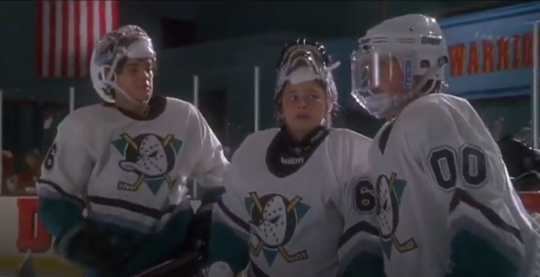 Source CUSTOM The Mighty Ducks Movie ice Hockey Jersey Charlie