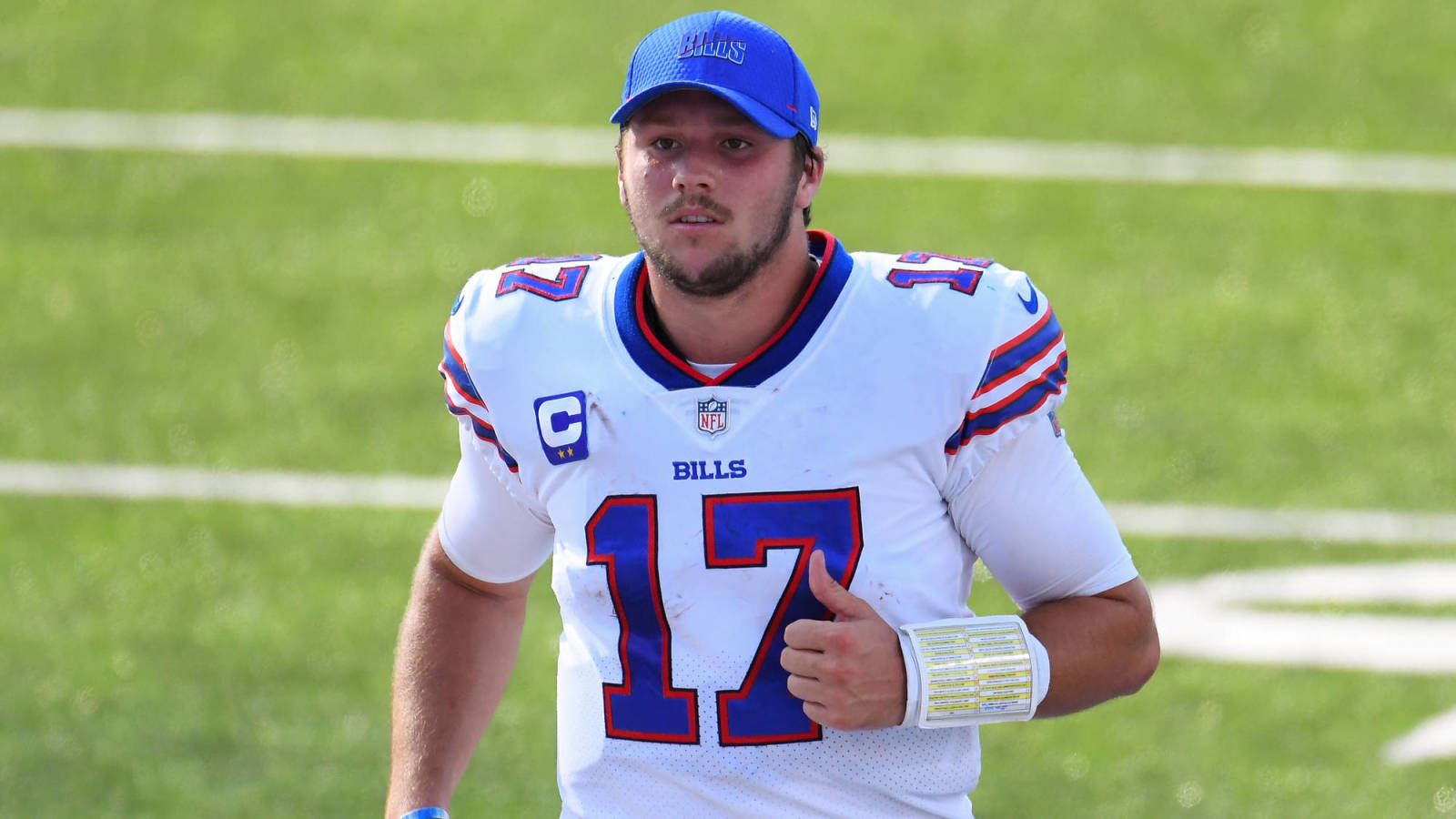 josh allen face