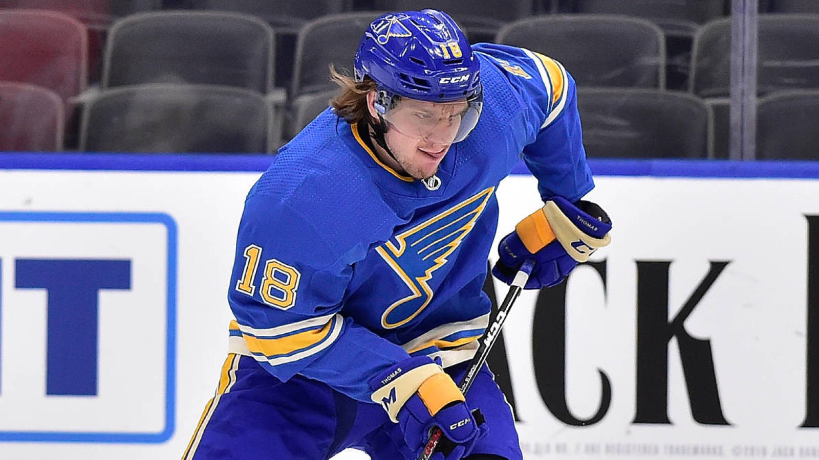 Blues, Robert Thomas agree to two-year, $5.6M contract ahead of camp