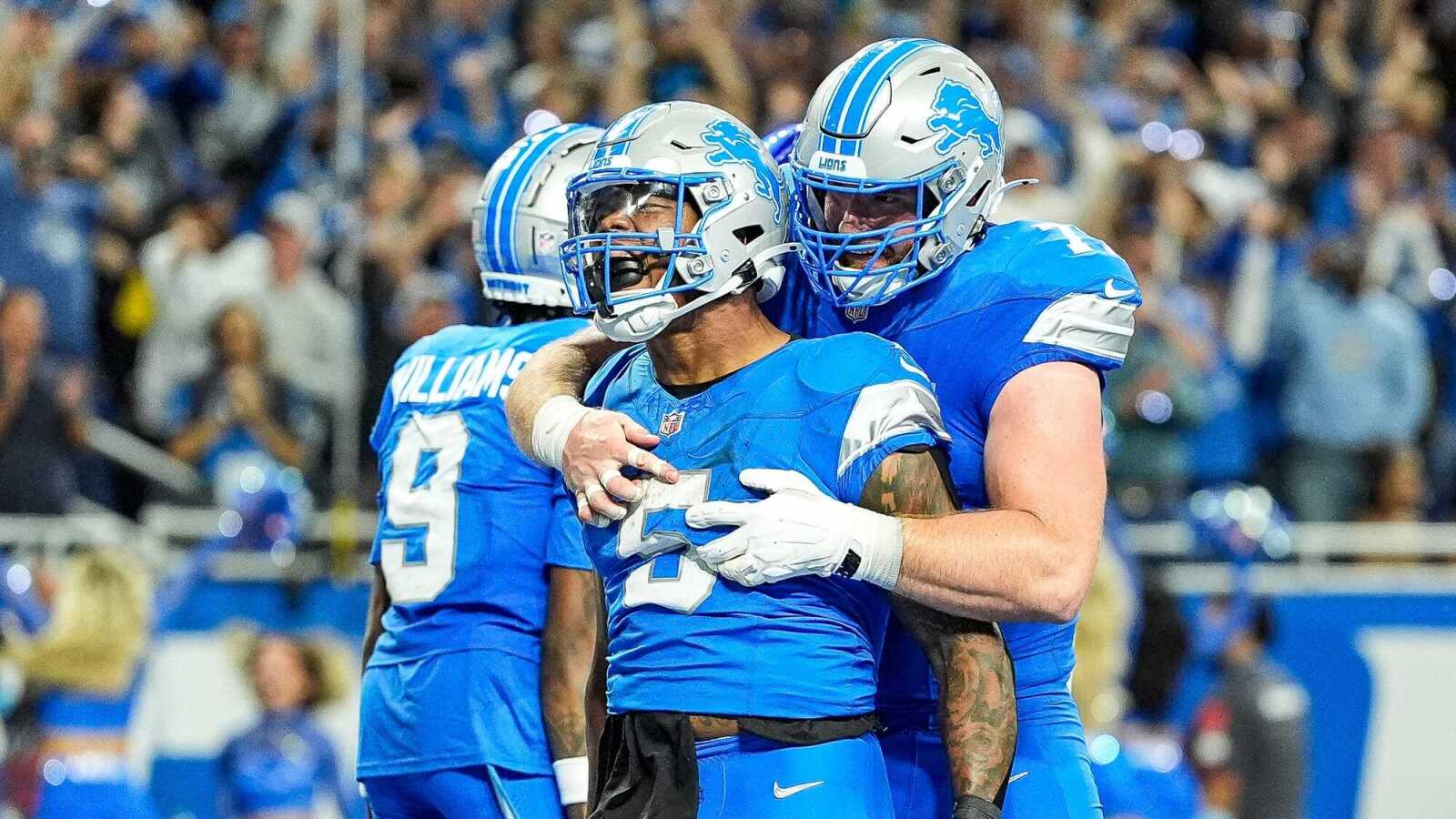 Watch: Lions survive, bully their way to OT win over Rams