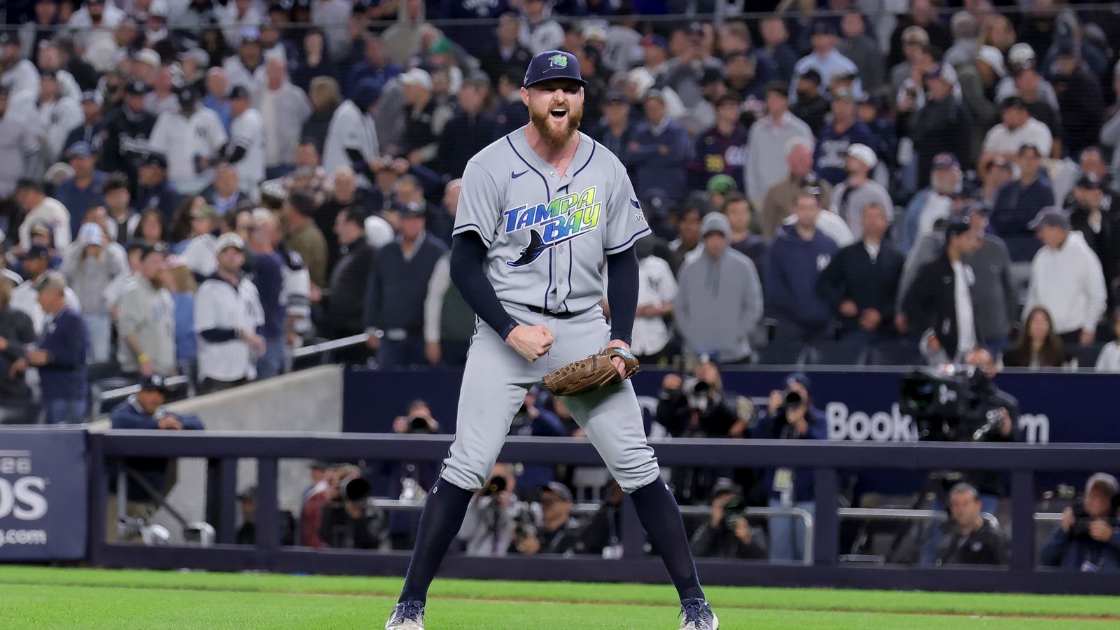 Rays Closer Riding Historic Postseason Run