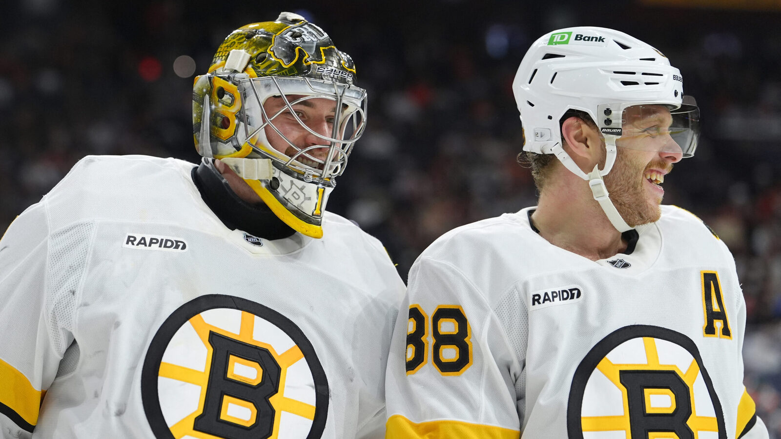 NHL power rankings: Swayman, Pastrnak elevate Bruins into the top 10
