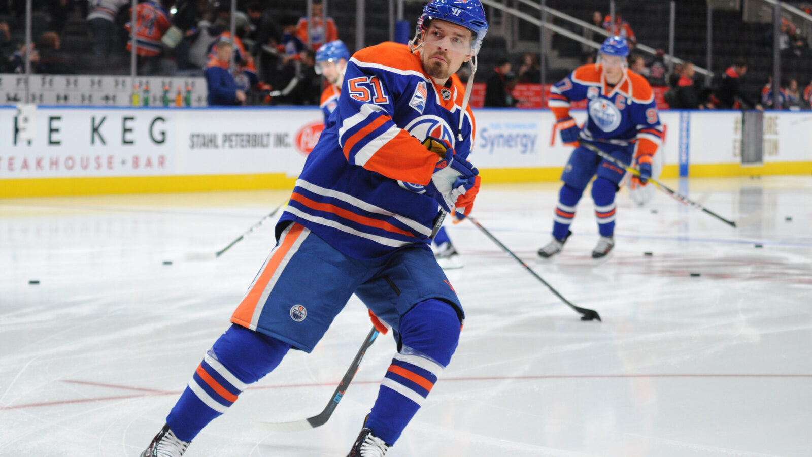 Oilers from the past: Anton Lander finds a second career in Sweden
