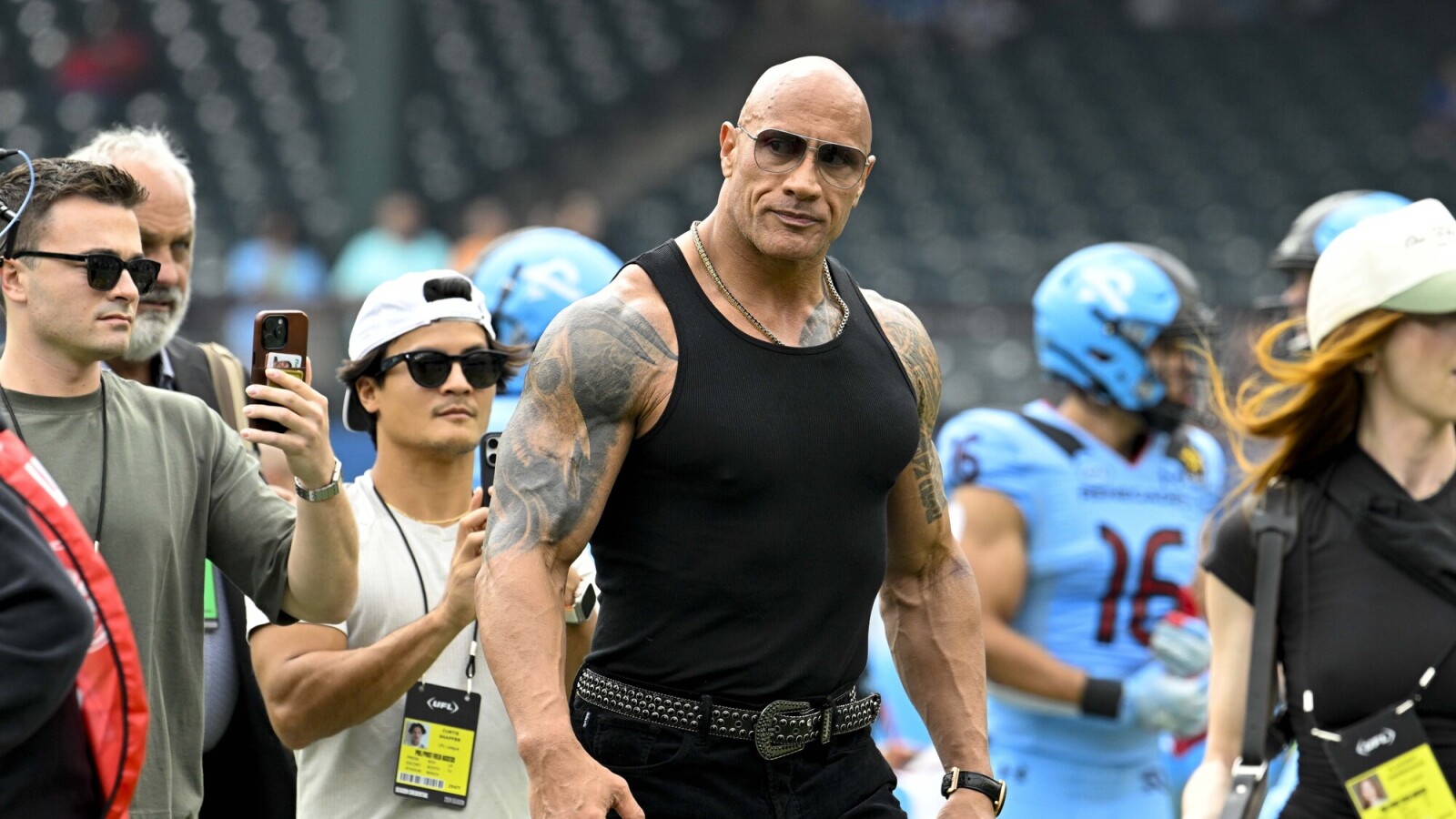 Marketing Mishap Between The Rock's UFL and United States Army Reportedly Settled | Yardbarker