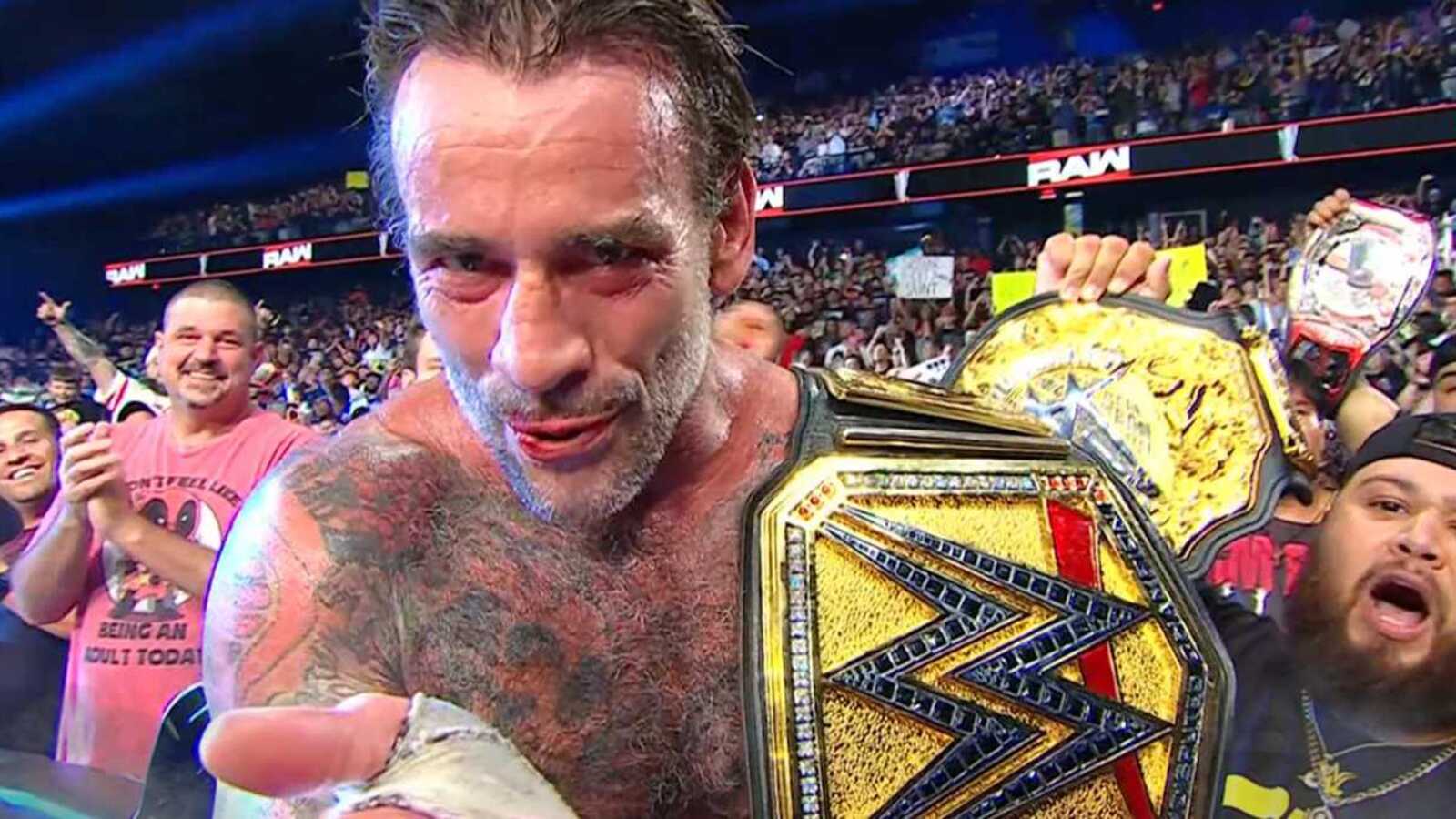 CM Punk Responds To Claims He 'Stole' WWE Title From Sami Zayn