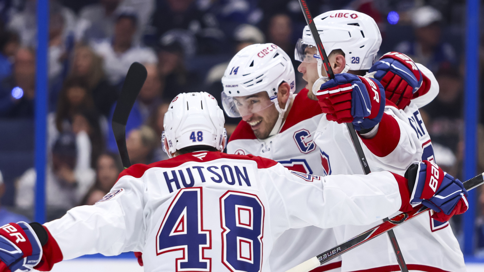 Canadiens hero Juraj Slafkovsky makes history with first career playoff hat trick