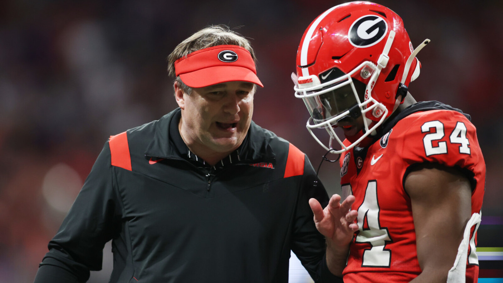 The top safety recruit in Georgia visiting rival college football