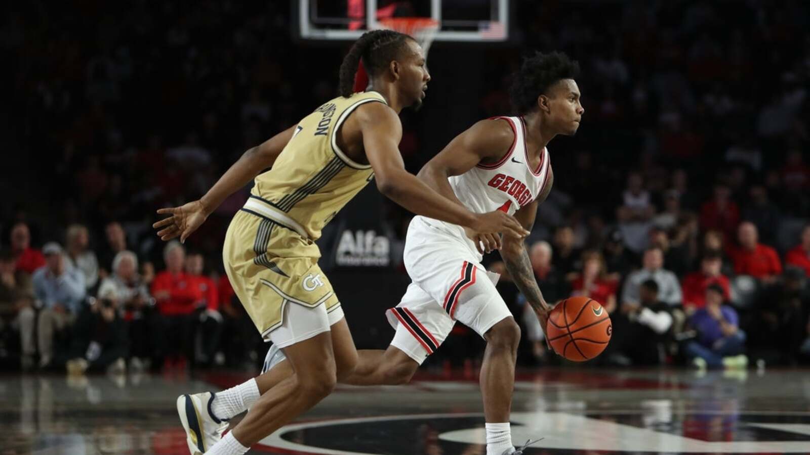 Georgia emerges with 3rd straight rivalry victory Georgia Tech | Yardbarker