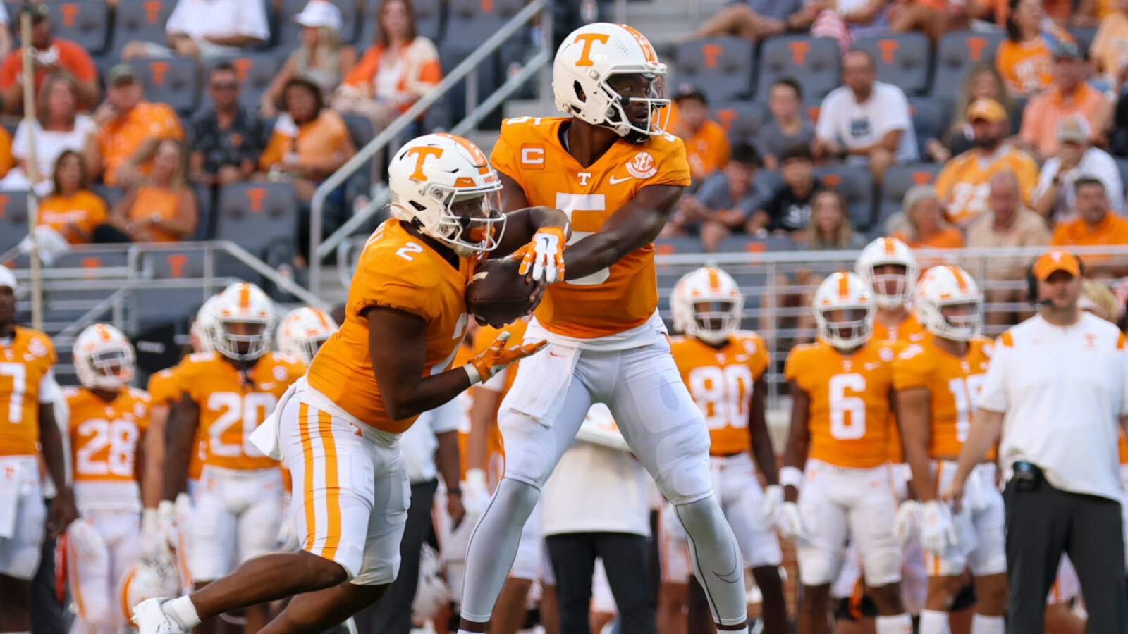 Lions work out one of Hendon Hooker's favorite targets from Tennessee