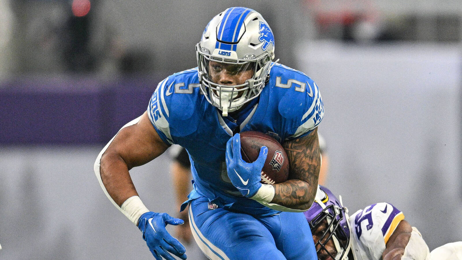 David Montgomery remains an important part of Lions rushing attack ...