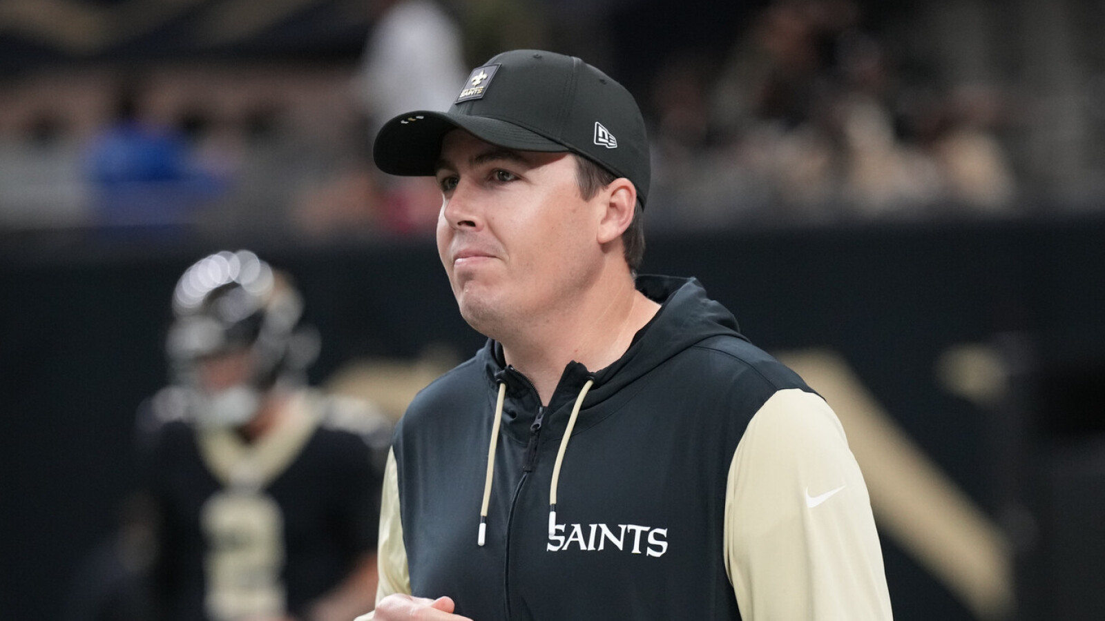Kellen Moore addresses Saints' energy, focus amid uncertain future