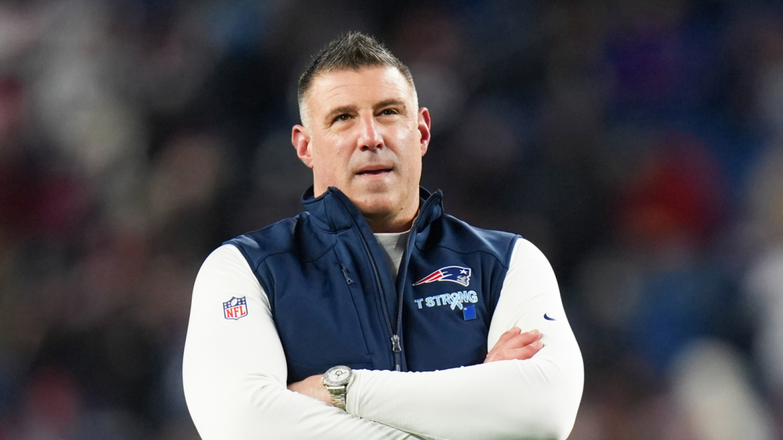 Patriots HC Mike Vrabel offers concerning answer about Drake Maye's health