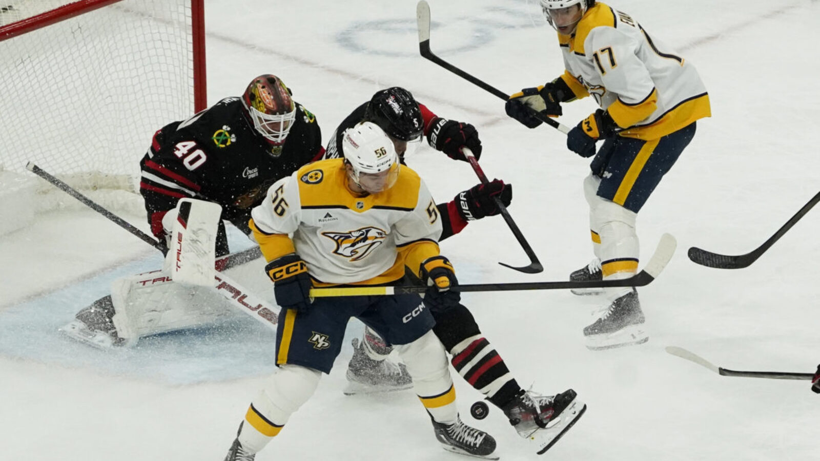 Predators Win Second Straight in 4-3 Win Over Blackhawks | Yardbarker