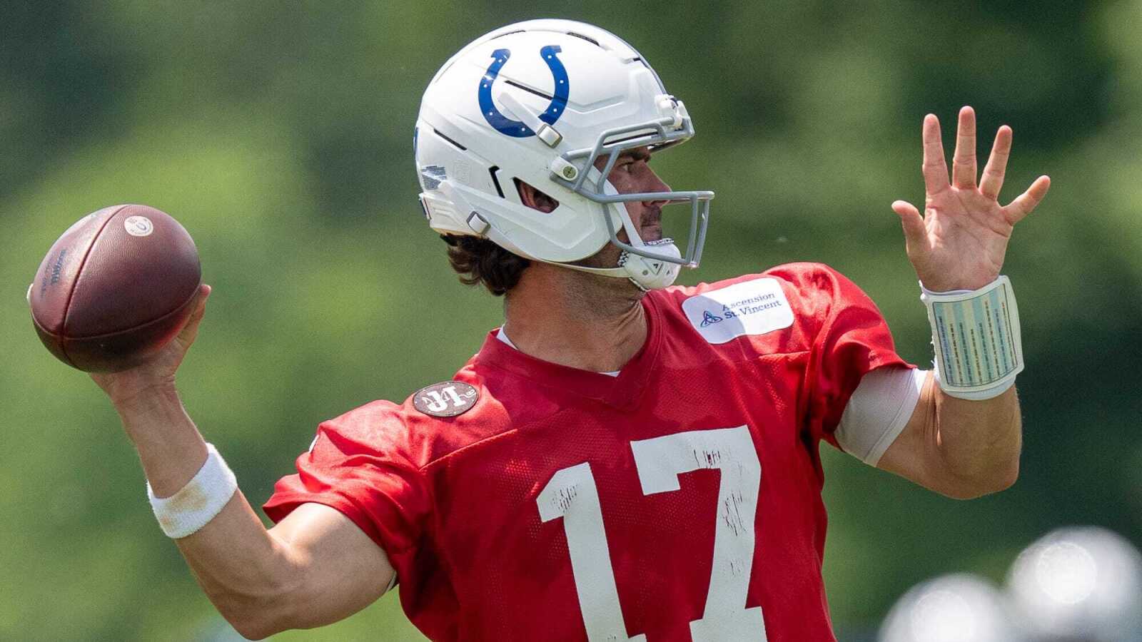Daniel Jones Advances to Seven-on-Seven Drills but Remains Out of 11-on-11 Work at Colts Minicamp