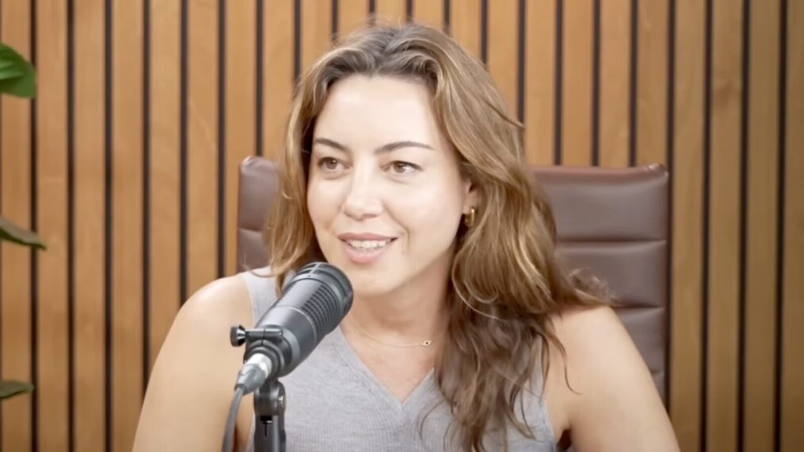 ‘Parks and Recreation’ Aubrey Plaza Got Caught Stealing From Joe Biden