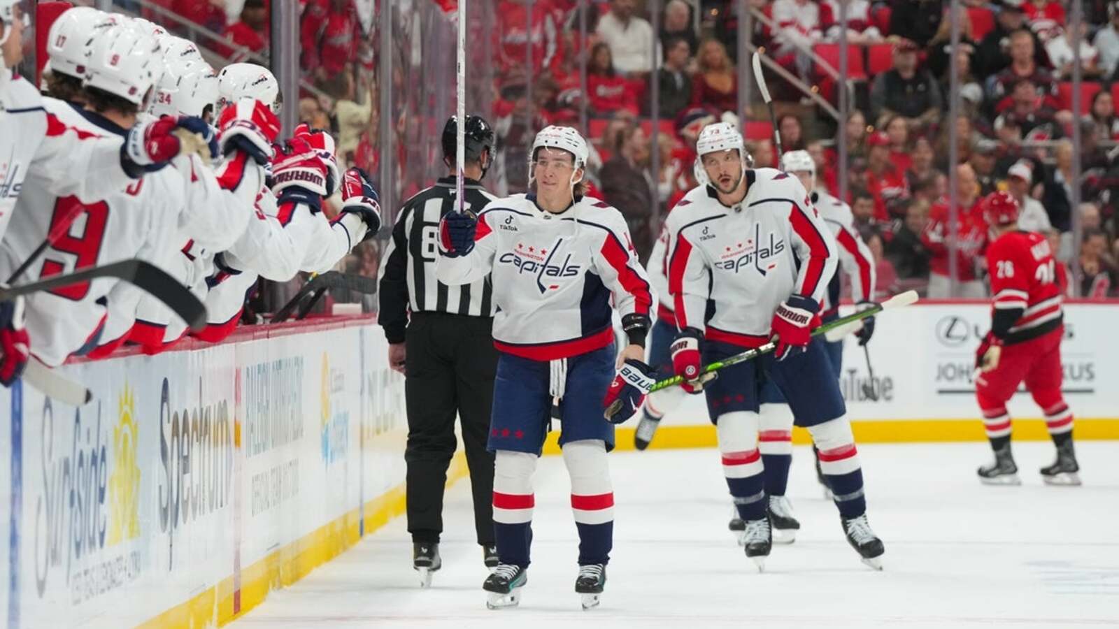 Alex Tuch excels in Capitals debut as Hurricanes’ slow start continues