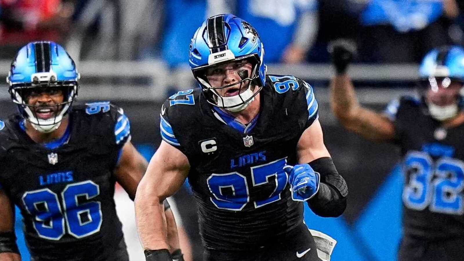 Why Aidan Hutchinson thinks win over lowly Giants shows Lions are 'a good  team' | Yardbarker