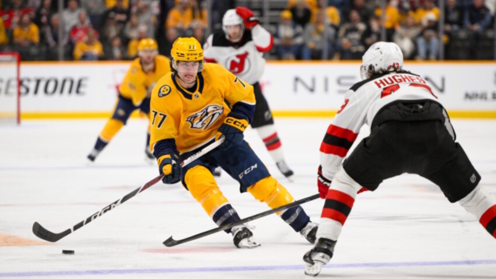 NHL News: New Jersey Devils Acquire Luke Evganelista from Nashville Predators