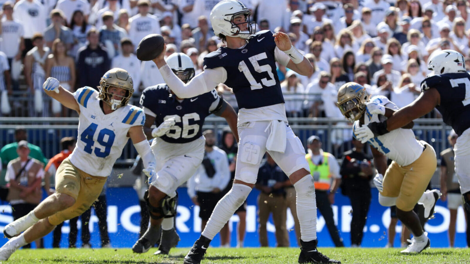 Drew Allar On Pace To Shatter This Penn State Football Record Yardbarker drew-allar-on-pace-to-shatter-this-penn-state-football-record-yardbarker
