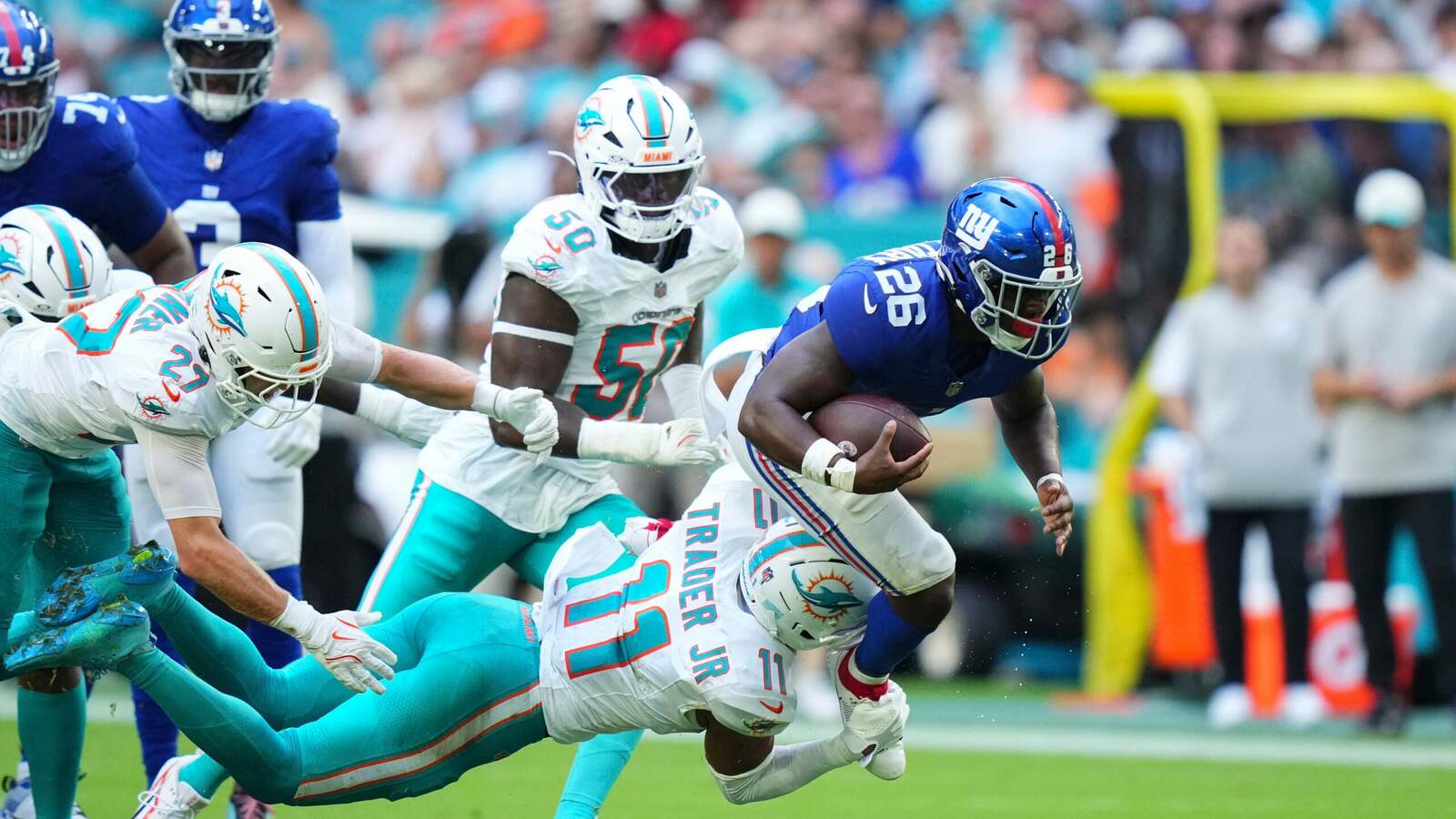Dante Trader Shines Despite Dolphins' Preseason Loss