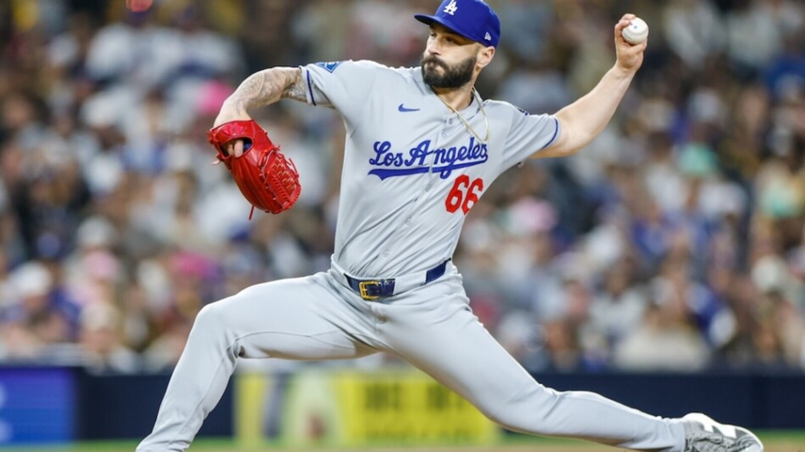 Tanner Scott: ‘Just Another Game’ Pitching Against Padres Since Signing ...