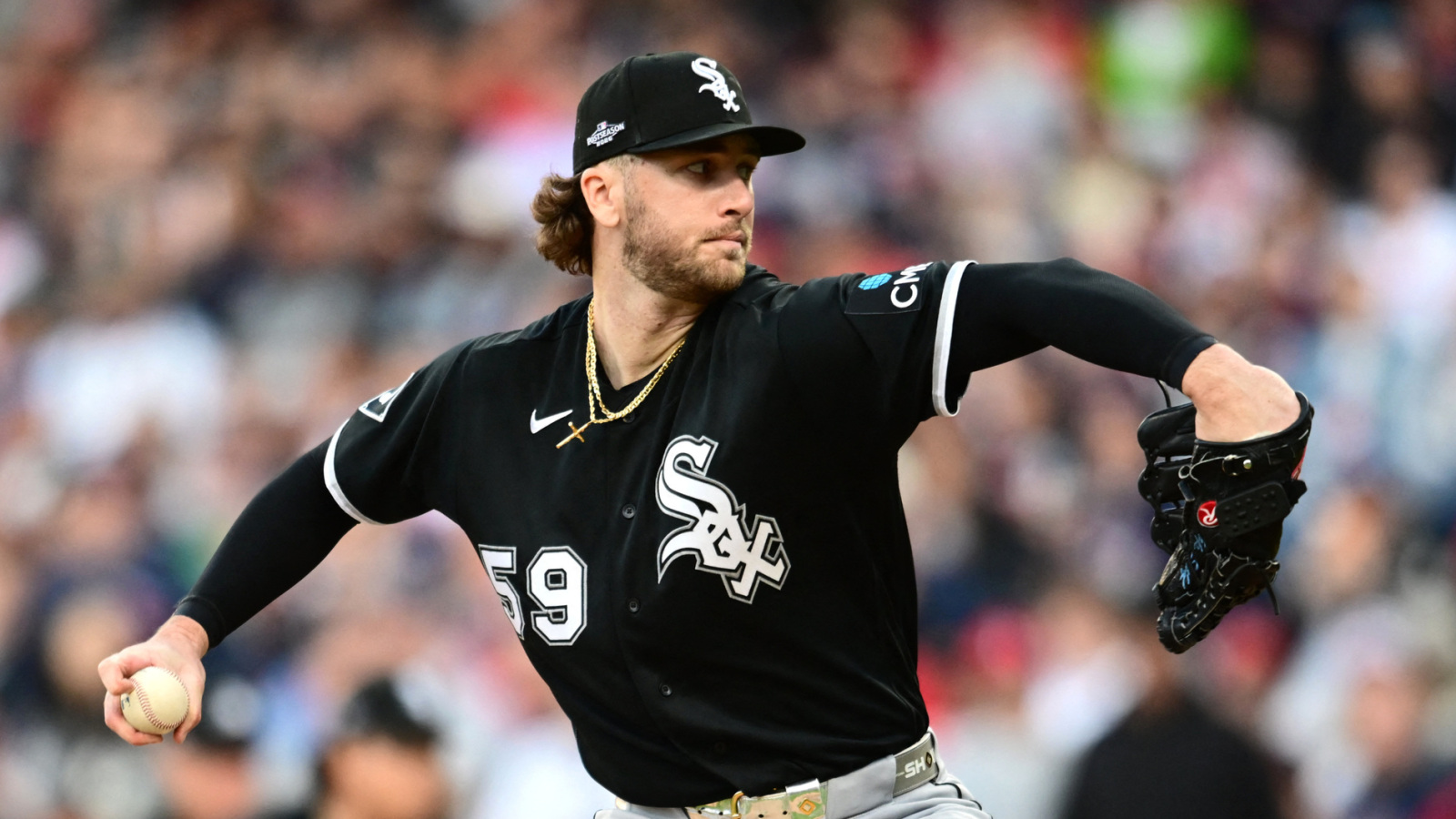 How White Sox starter Sean Burke has pitched against Guardians in 2026