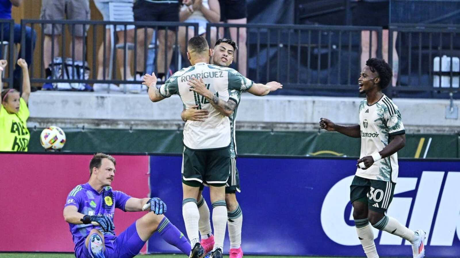 Timbers use first-half outburst to top Nashville SC | Yardbarker