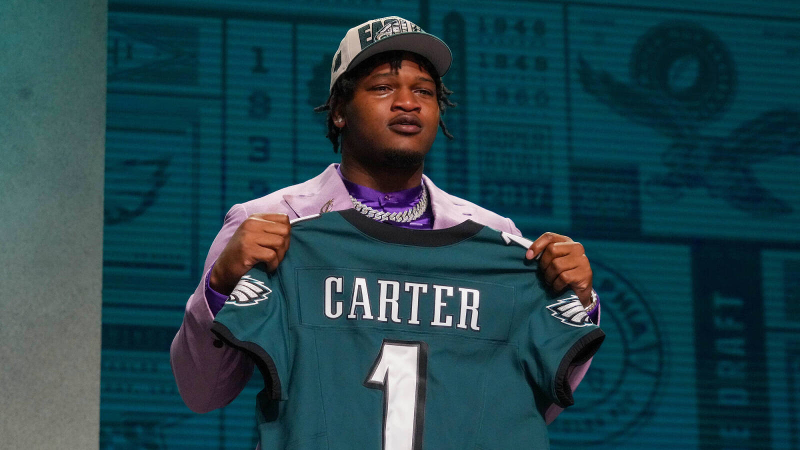 Eagles rookie Jalen Carter might have wrecked blocking sled - Vimarsana News
