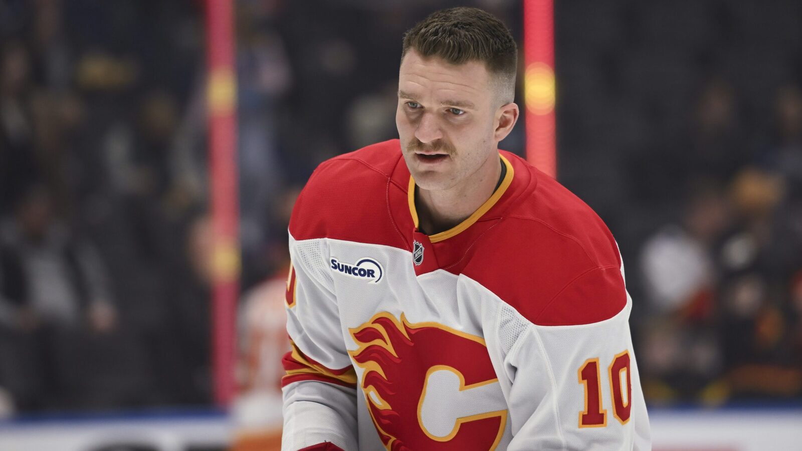 Flames' Huberdeau suffers setback in recovery from hip resurfacing surgery
