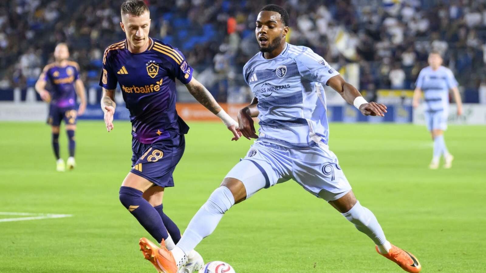 Lasse Johnsen's debut goal helps Kansas City earn 1st win at Galaxy