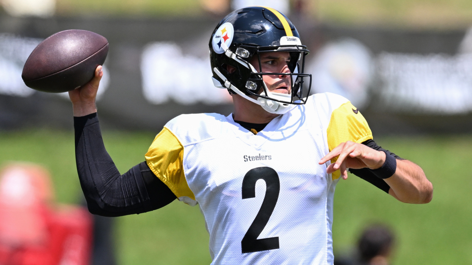 Mason Rudolph Expresses Jealousy Over Steelers' Young Quarterbacks